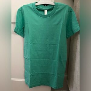 American Apparel Teal Short Sleeve Tee
